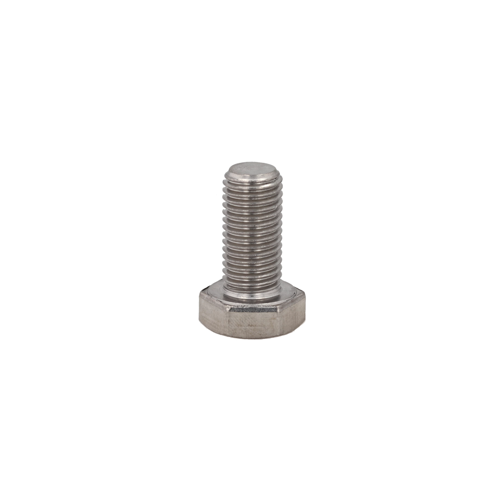 USA Industrials 316, 1-1/2-6 Hex Head Cap Screw, Plain Stainless Steel, 3-1/2 in L, BULK-BOLT-4764